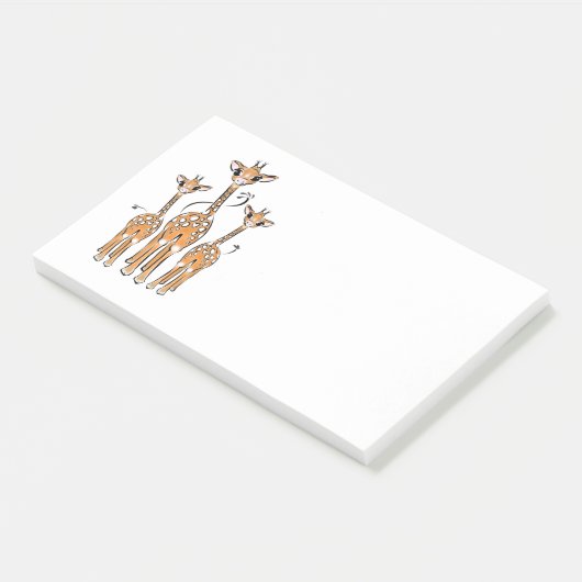 Post-it® Giraffes (Incliné)