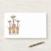 Post-it® Giraffes (Sur un bureau)