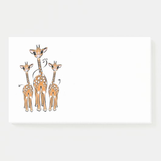 Post-it® Giraffes (Devant)