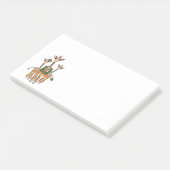 Post-it® Giraffes de vacances (Incliné)