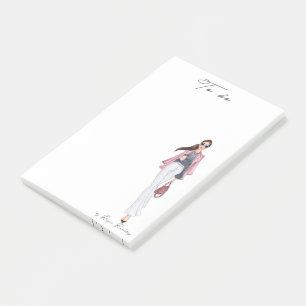 Post-it® Girl boss notepad