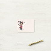 Post-it® Girl with Magic Wand and Butterflies (Sur un bureau)