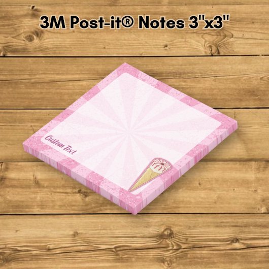 Post-it® Glace au cône de sucre