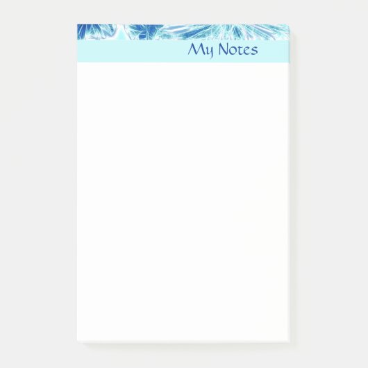 Post-it® Glace bleue (Devant)