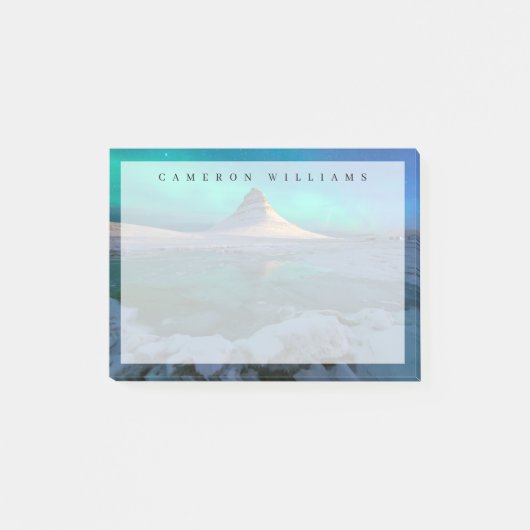 Post-it® Glace et neige | Kirkjufell Mountain, Islande (Devant)