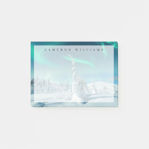 Post-it® Glace et neige Northern Lights, Laponie, Finland