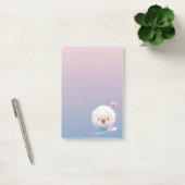 Post-it® Glace raclée chiot : Dessert d'été au Bichon souri (Bureau)