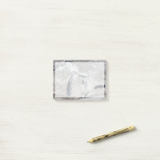 Post-it® Glace Sur Les Grands Lacs, États-Unis. (Sur un bureau)