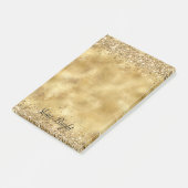 Post-it® Glam Gold Parties scintillant Confetti      (Incliné)