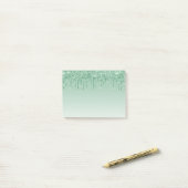 Post-it® Glam & Parties scintillant Drift (Sur un bureau)