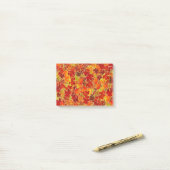 Post-it® Glittery Fall Maple Feuilles (Sur un bureau)