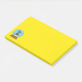 Post-it® Globe des neiges avec chant Blackbird (Incliné)