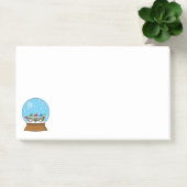 Post-it® Globe des neiges avec trois Chouettes Gnomes (Bureau)
