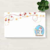 Post-it® Globe des neiges - Notes du Penguin de Noël (Bureau)