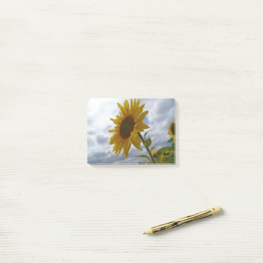 Post-it® Gloire de tournesol (Sur un bureau)
