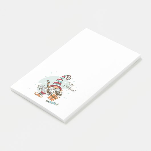 Post-it® Gnome de Noël (Incliné)