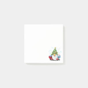 Post-it® Gnome de Noël avec billet cadeau