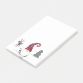 Post-it® Gnome et Reindeer Scandinavian Tomte design (Incliné)