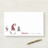 Post-it® Gnome et Reindeer Scandinavian Tomte design (Sur un bureau)