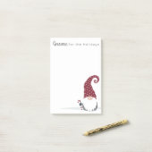Post-it® Gnome for the Holidays Design scandinave (Sur un bureau)