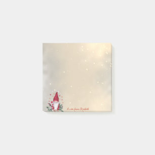 Post-it® Gnome Sapin Branches Étoiles Fêtes