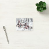 Post-it® Gnomes dans un paysage hivernal Notes (Bureau)