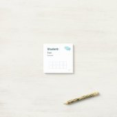 Post-it® Goal Data  Sticky Notes (Sur un bureau)