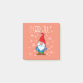 Post-it® God Jul, Swedish Tomte Gnome, Merry Scandinave (Devant)