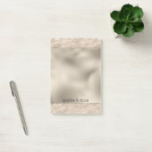 Post-it® Gold Champagne Zebra Print (Bureau)