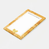Post-it® Gold Glitz Heart (Incliné)