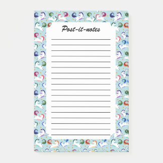 Post-it® Gold Magic Star Rainbow Unicorn