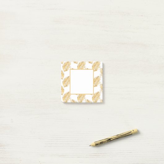 Post-it® Gold Palm (Sur un bureau)