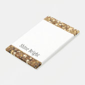 Post-it® Gold Stars Confetti Glam (Incliné)