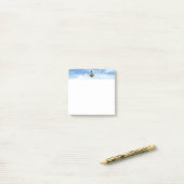 Post-it® Gold Thor Hammer nuages de billes blanches (Sur un bureau)