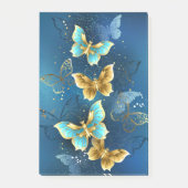 Post-it® Golden butterflies (Devant)