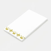 Post-it® Golden Crown & Lily Border + vos idées (Incliné)