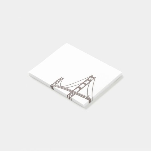 Post-it® Golden gate bridge iconique (Incliné)