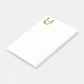 Post-it® Golden horseshoe (Incliné)