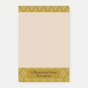 Post-it® Golden Japanese Scroll Personnalisé