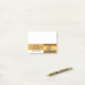 Post-it® Golden Ram Nouvel An chinois du mouton 2015 (Sur un bureau)