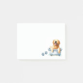 Post-it® Golden Retriever Chien (Devant)