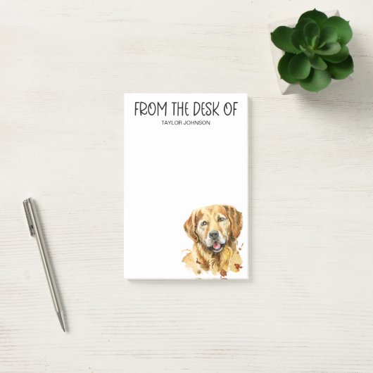 Post-it® Golden Retriever Lover (Bureau)