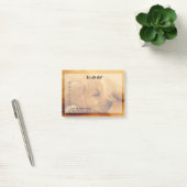 Post-it® Golden Retriever Puppy To Do List Post-it Notes (Bureau)