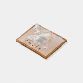 Post-it® Golden Retriever souriant (Incliné)