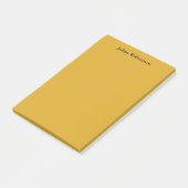 Post-it® Goldenrod Couleur Plain Élégant Professionnel Mode (Incliné)