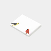Post-it® Goldfinch Et Cardinal (Incliné)