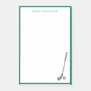 Post-it® Golf club & ball Personnalités