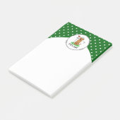 Post-it® Golf Yellow Lab Labrador Retriever Dog (jaune 5) (Incliné)