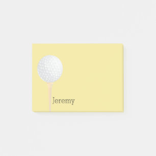 Post-it® golfeur de golf sur mesure