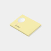 Post-it® golfeur de golf sur mesure (Incliné)